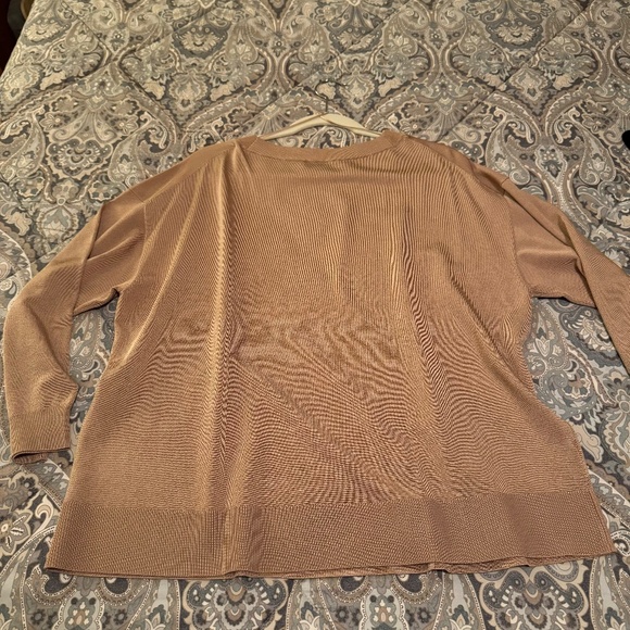 Ann Taylor Shimmer Dressy Sweater - XL - Picture 4 of 11